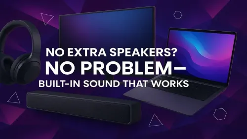Built-In Speakers That Outperform Expectations