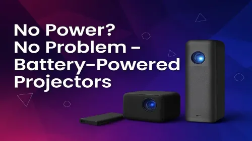 Battery-Powered Projectors: Light Up Anywhere, Anytime