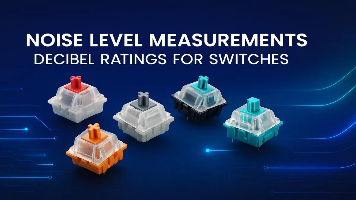 Keyboard Switch Noise Levels | A Decibel (dB) Guide