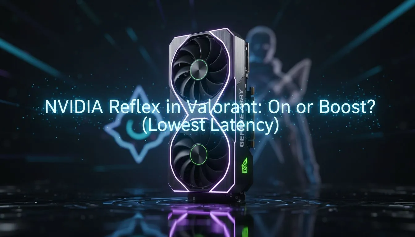 Reflex in Valorant: On vs Boost