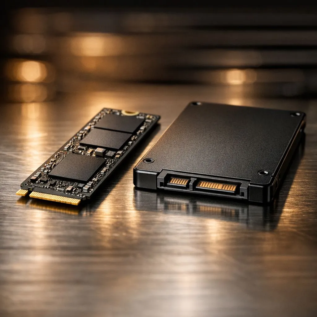 How NVMe and SATA SSD Speeds Affect Workflows