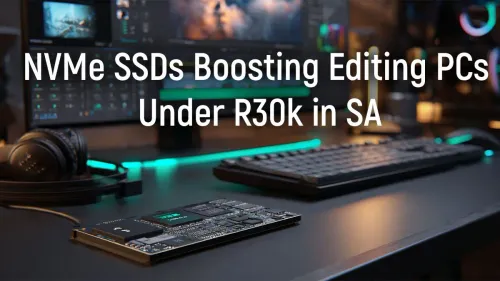 Editing PC Under R30k South Africa: The NVMe SSD Boost