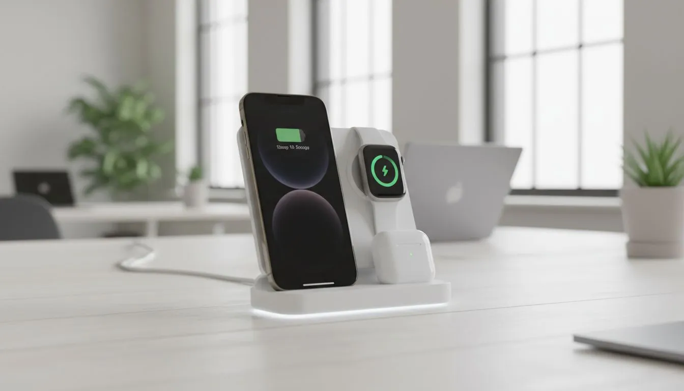 3-in-1 iPhone, Watch & Earbuds Charger