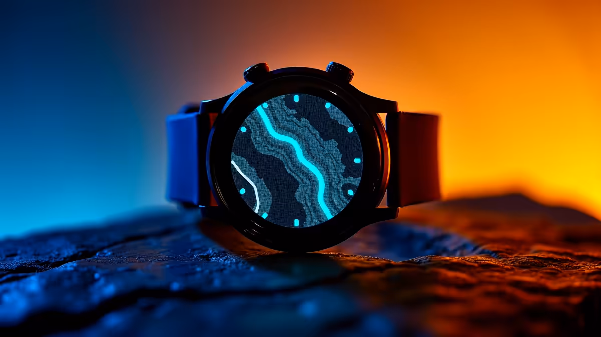 Use Offline Maps on Smartwatch for Hiking