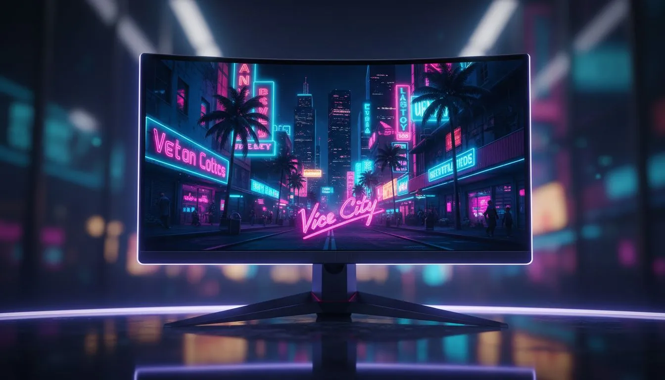 OLED Monitor Guide for Vice City