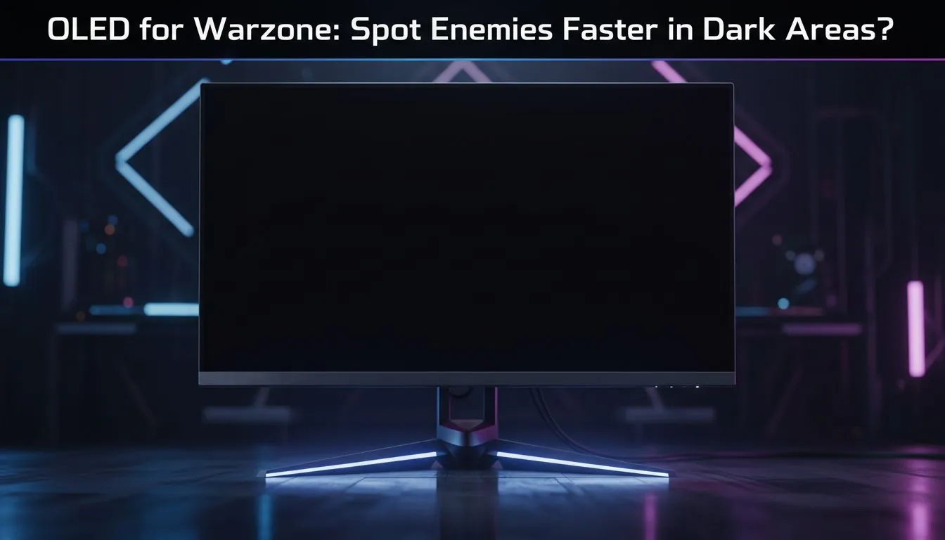 Spot Dark-Area Enemies with OLED