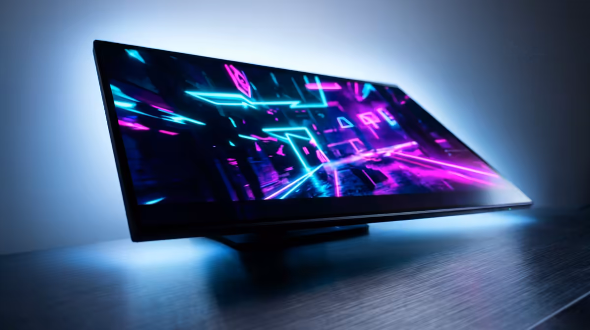 OLED gaming monitor matrix for AAA single-player gaming