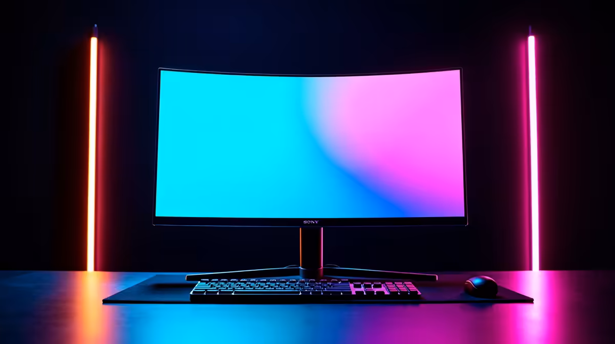 OLED gaming monitor delivery and pickup buying signals
