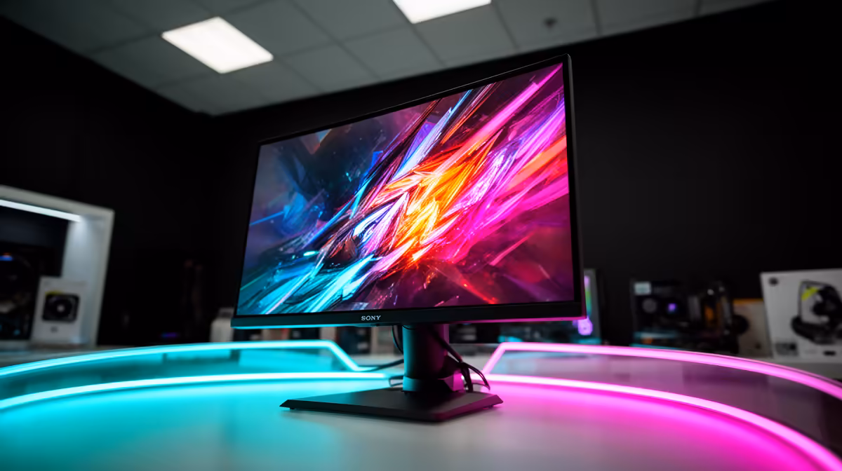 OLED gaming monitor delivery and pickup buying signals