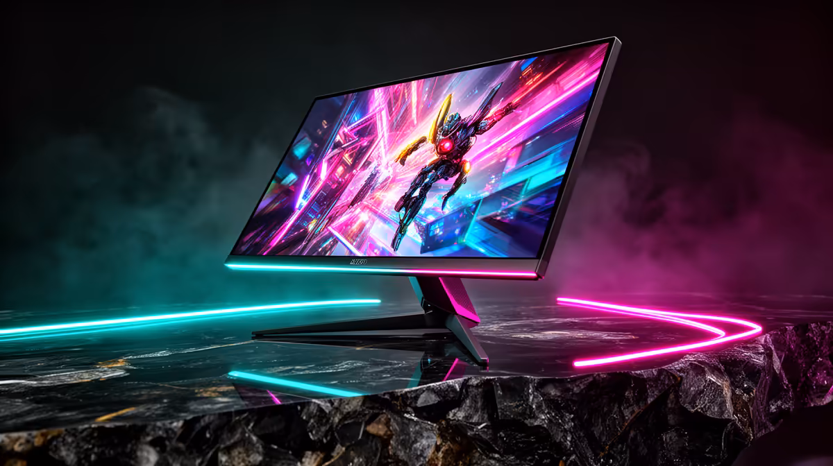 OLED gaming monitor delivery and pickup buying signals
