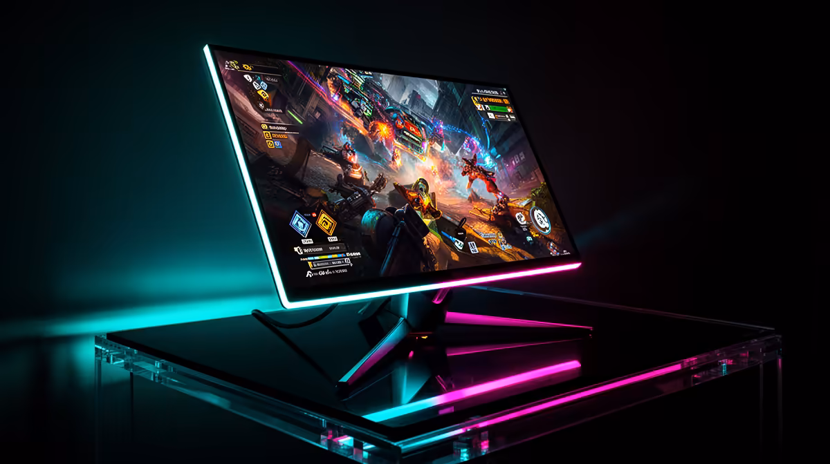 OLED gaming monitor delivery and pickup buying signals