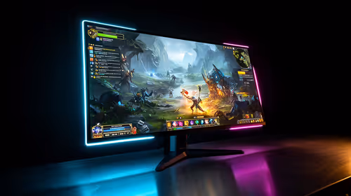 OLED vs Mini-LED for MMO and live-service games in SA