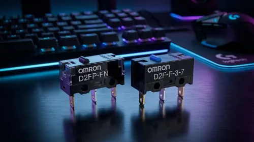 OMRON Optical vs Mechanical Micro Switches: Lifespan, Debounce, Click Latency