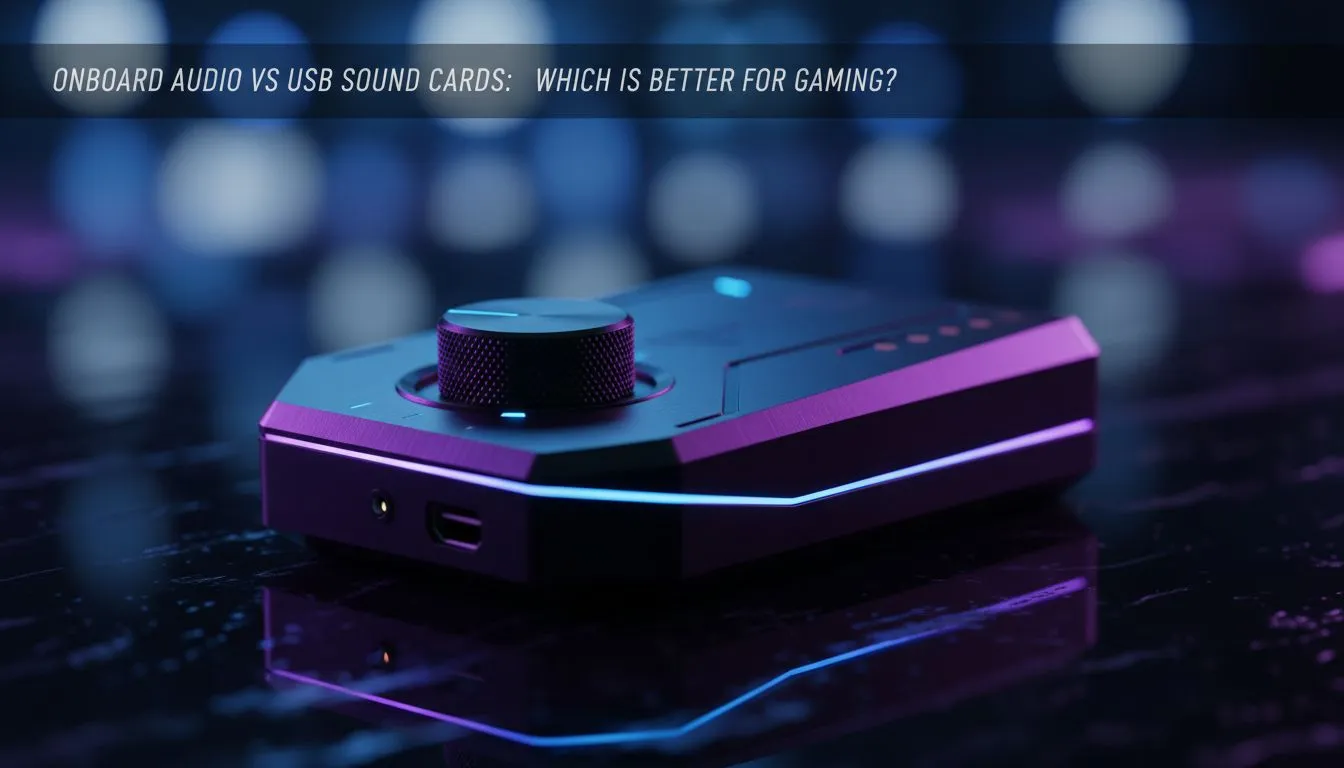 Onboard Audio vs USB Sound Card