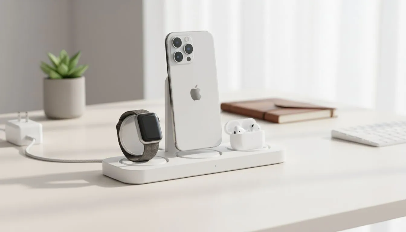 Minimalist 3-in-1 Charger Setup
