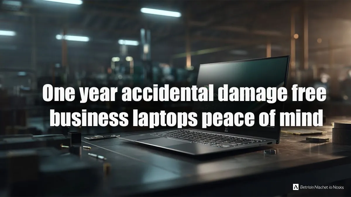 1-Year Damage-Free Business Laptops