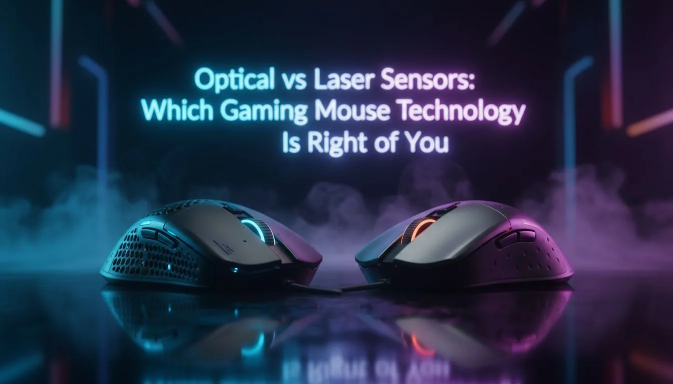 Optical vs Laser Mouse Sensors