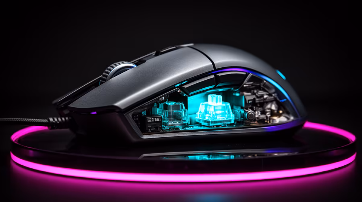 Switch type and mouse click longevity compared