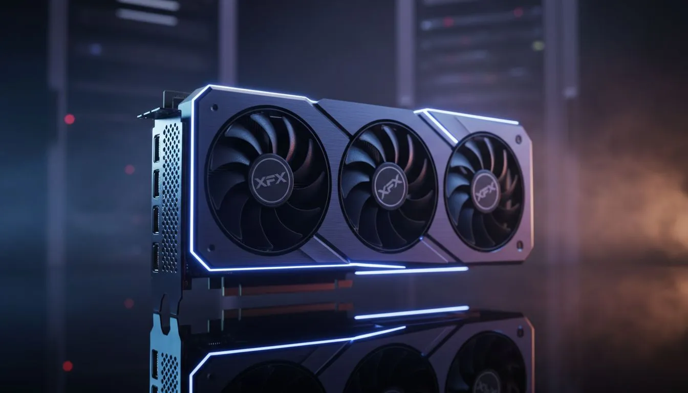 Optimize XFX SWIFT airflow in heat