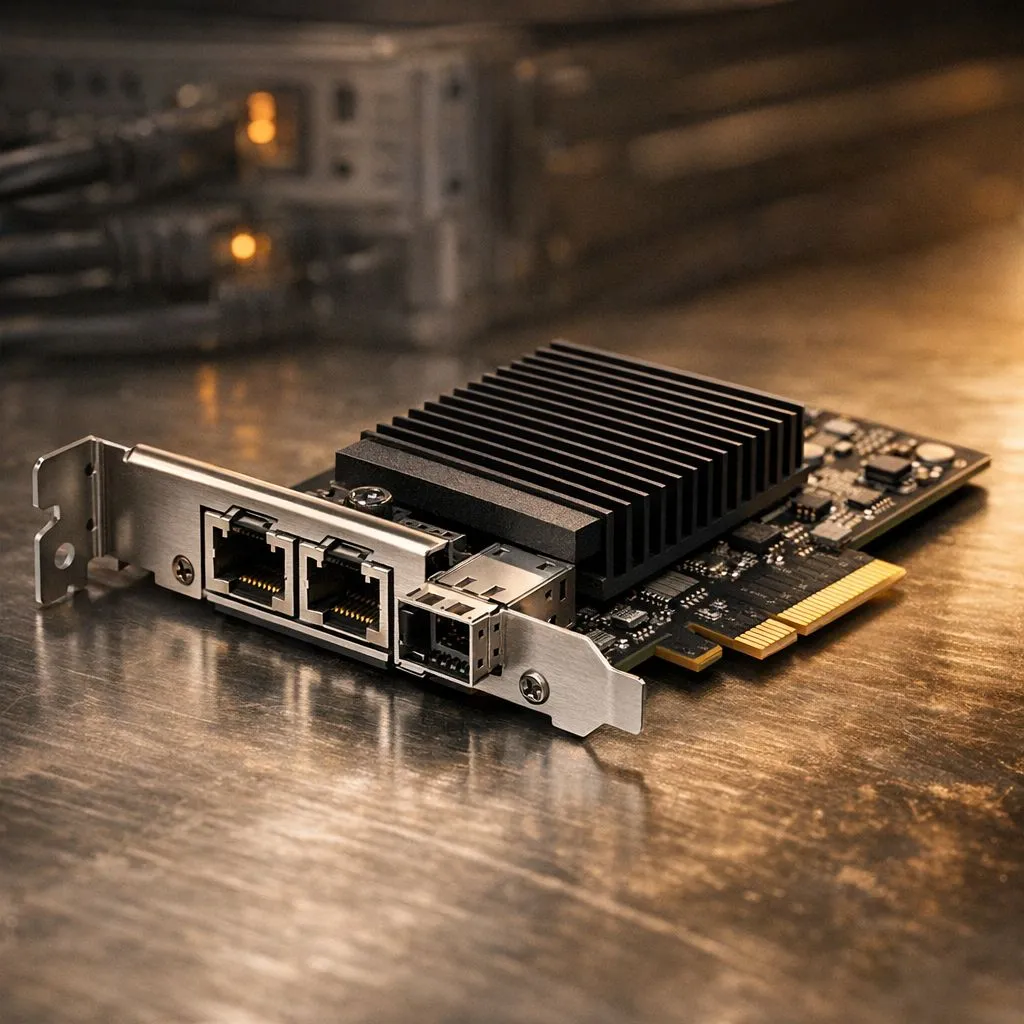 Optimize LAN with a PCIe Network Adapter