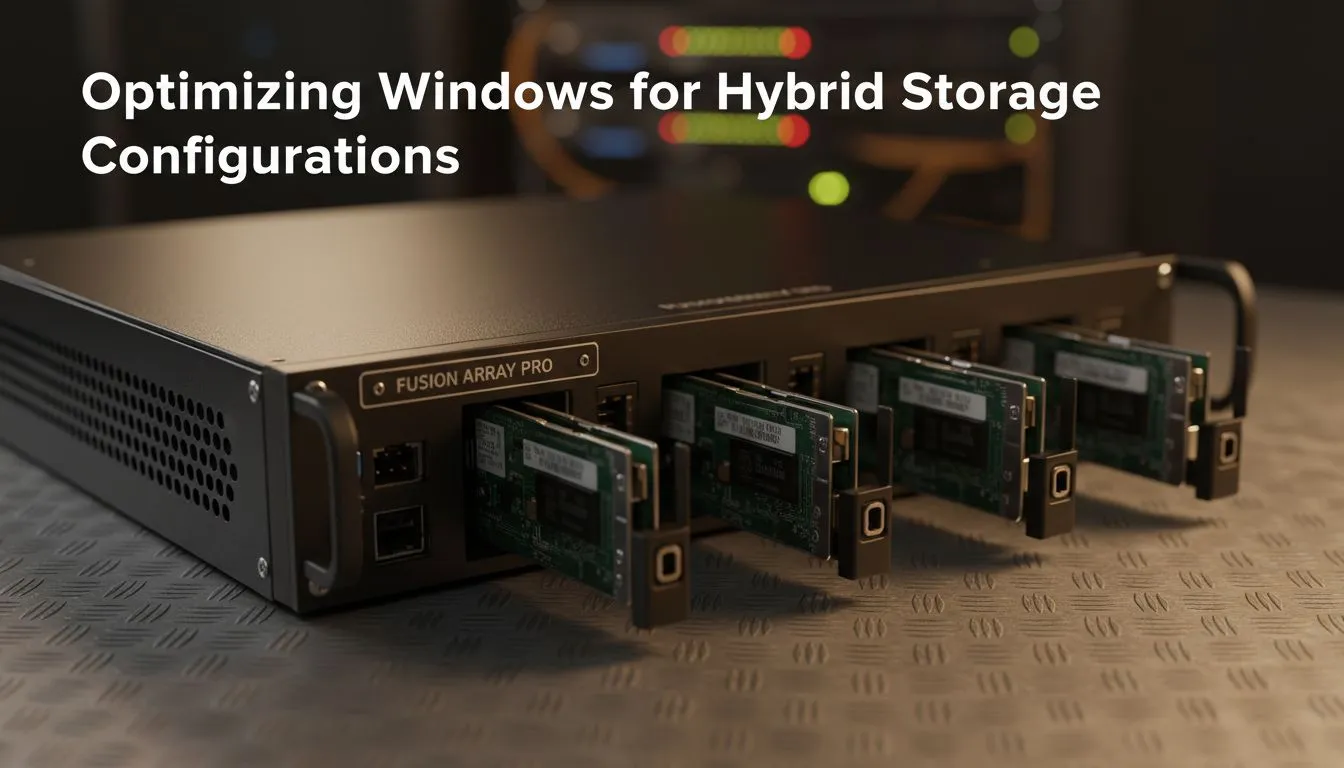 Tune Windows for Hybrid SSD+HDD Storage