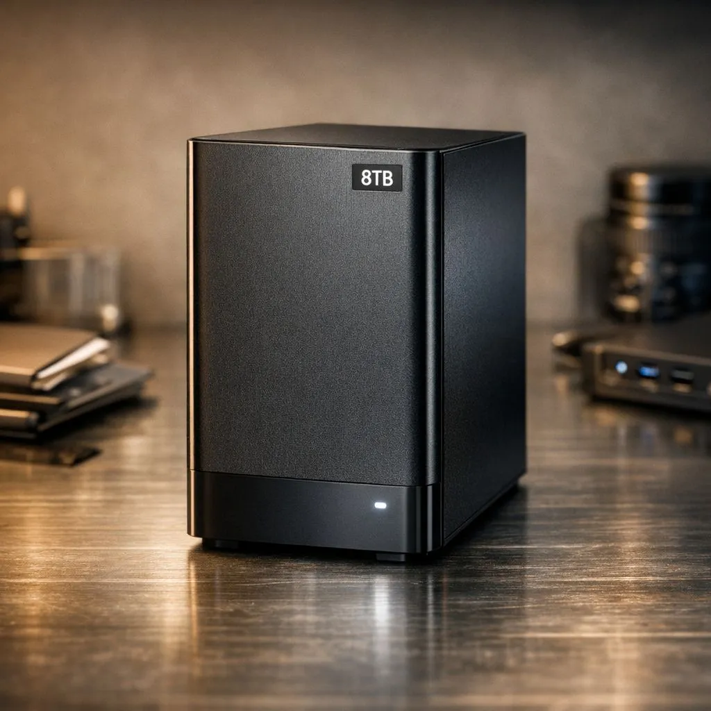 Smart 8TB Drive Organization