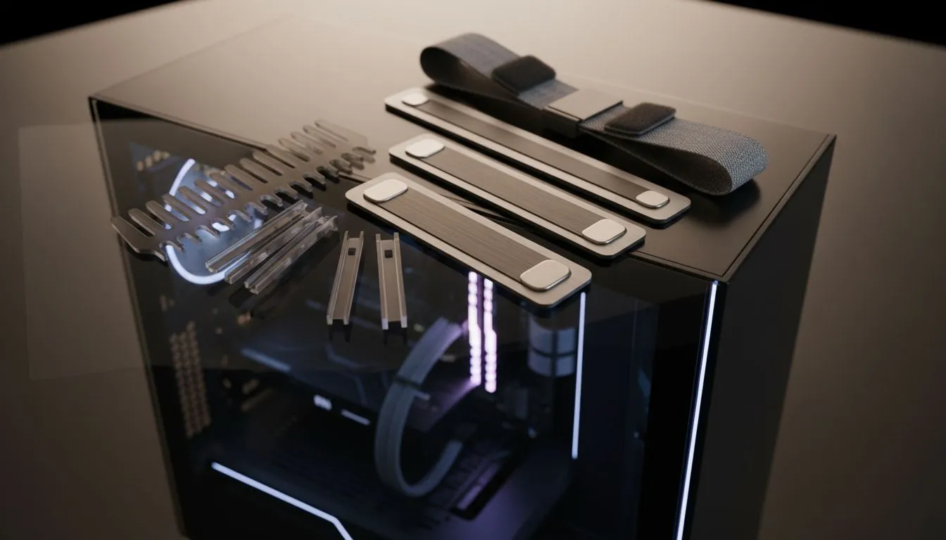 Cable Management for Glass Cases
