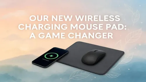 Wireless Charging Mouse Pad: Power Up Your Entire Gaming Setup