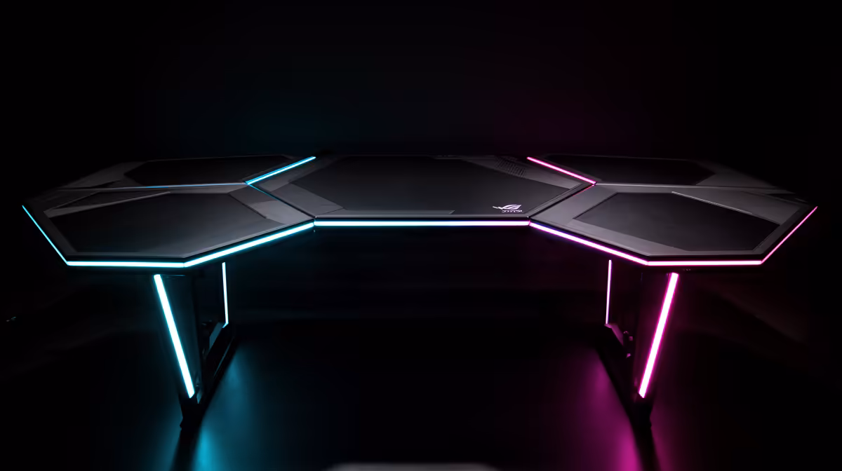 Overcoming Desk Space Limitations Using Modular Hexagon D...