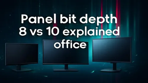 10-Bit vs 8-Bit Panel: Office Use Explained