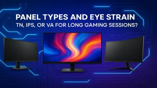 Best Monitor Panel for Eye Strain: TN vs. IPS vs. VA