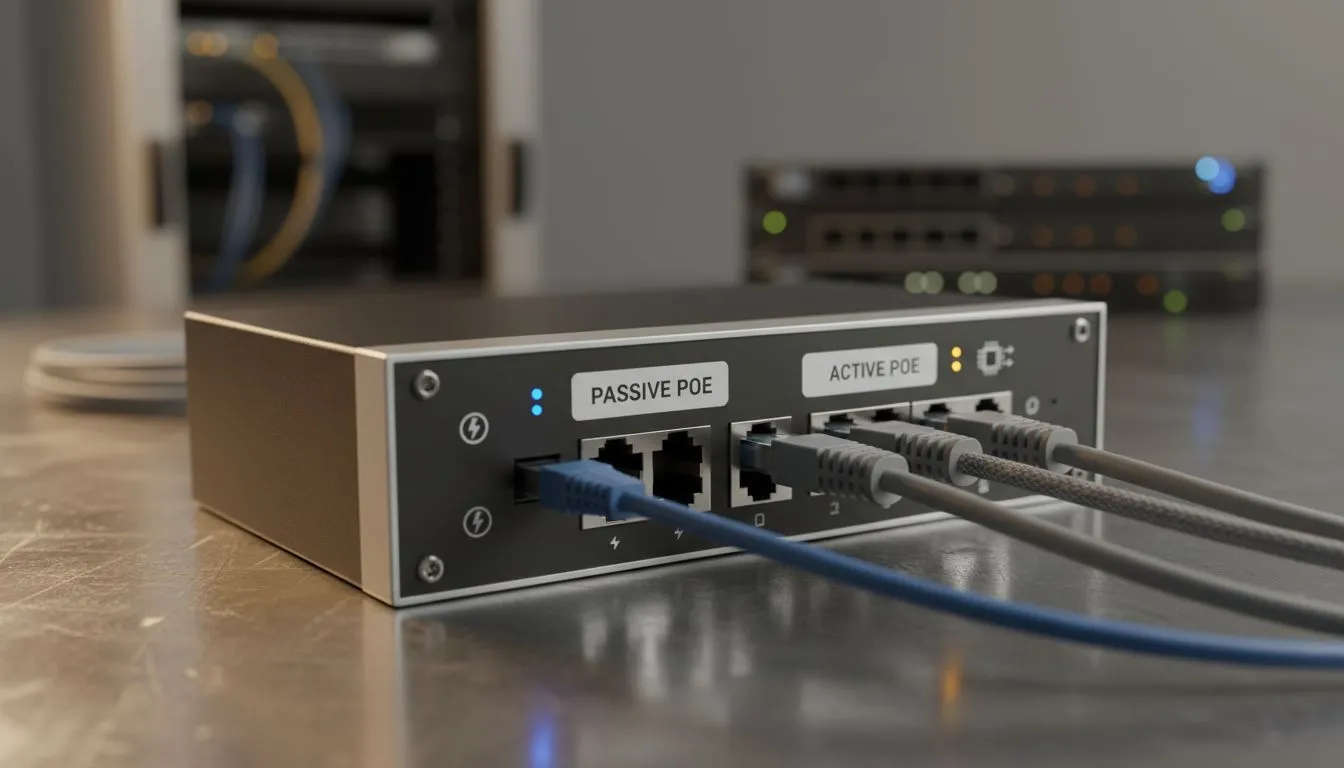 Passive vs Active PoE Explained