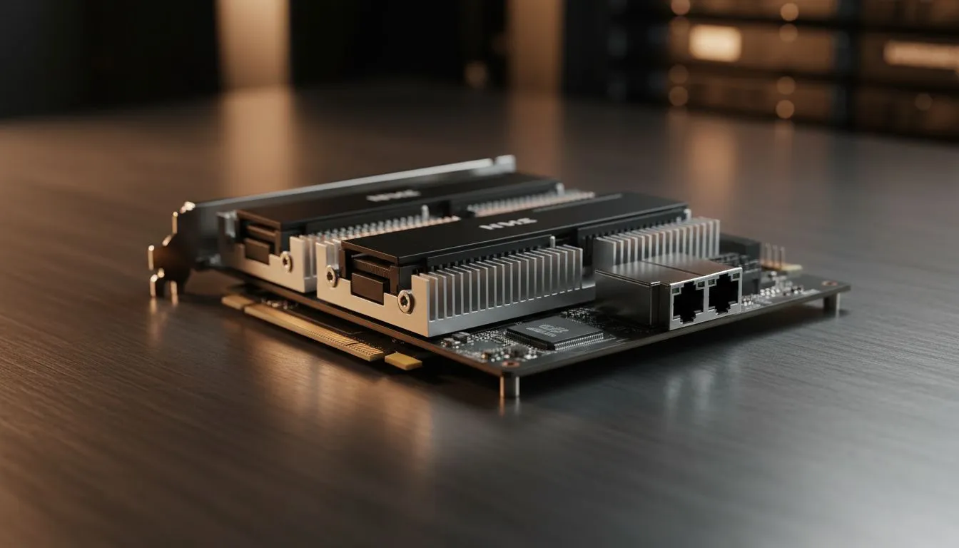 Add NVMe Cache or Networking to NAS