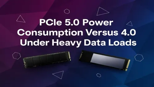PCIe 5.0 vs 4.0 Power Consumption: The Real-World Impact