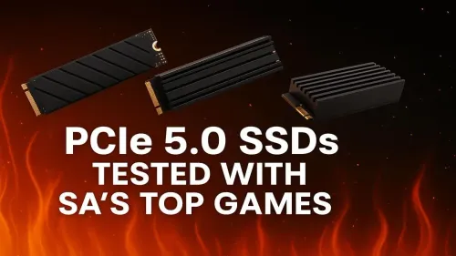 PCIe 5.0 SSD Gaming Performance: SA’s Top Games Tested