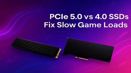 PCIe 5.0 vs 4.0 SSD: Which Kills Game Load Times Faster?
