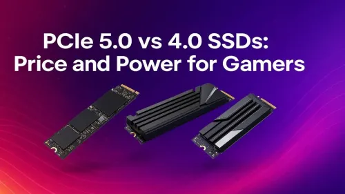PCIe 5.0 vs 4.0 SSD: Is the Speed Worth the Price for Gamers?