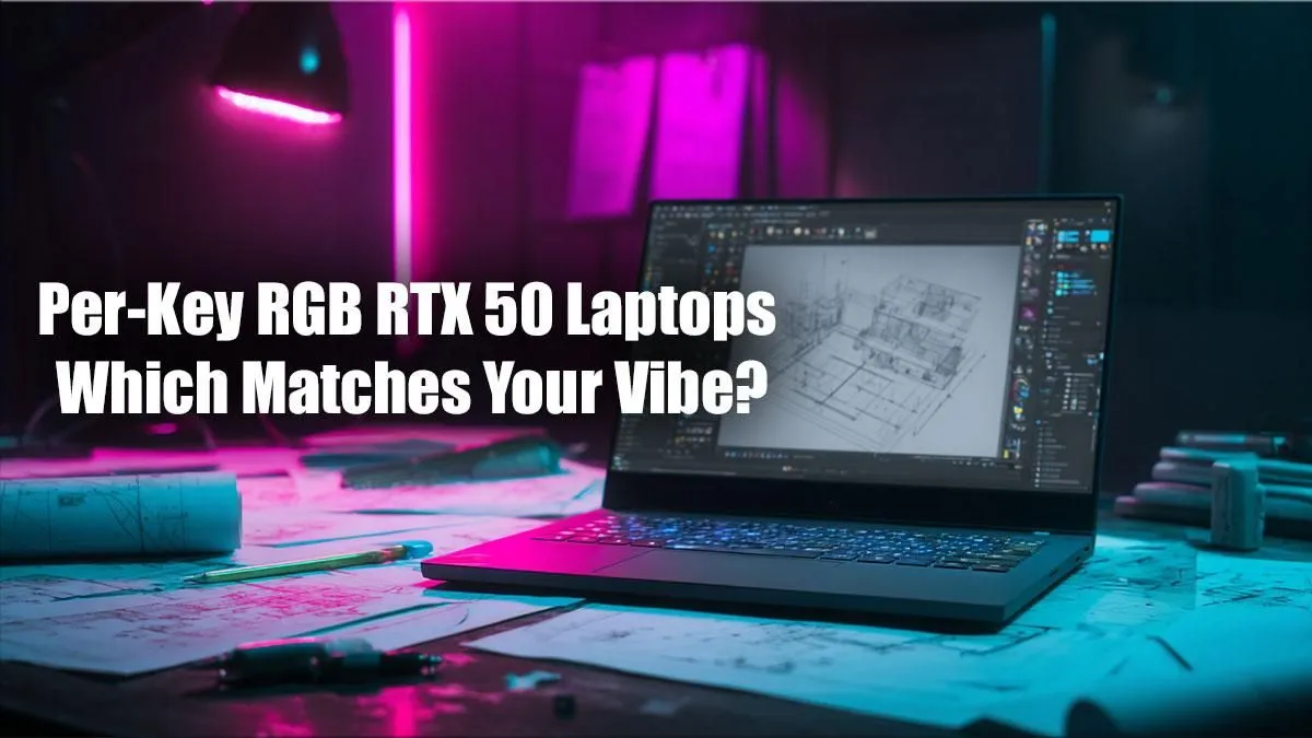 RGB RTX 50 Laptops That Fit Your Style