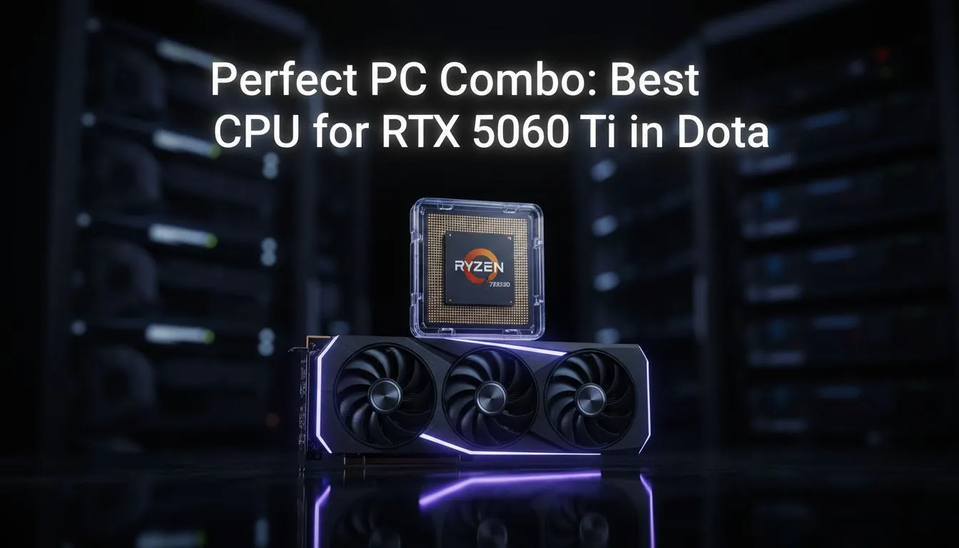 Best CPU for RTX 5060 Ti - Dota Picks
