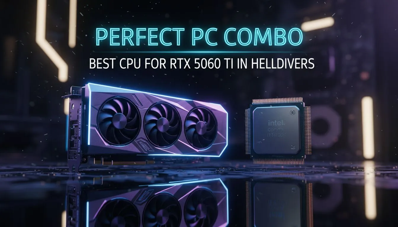 Top CPUs for RTX 5060 Ti Builds