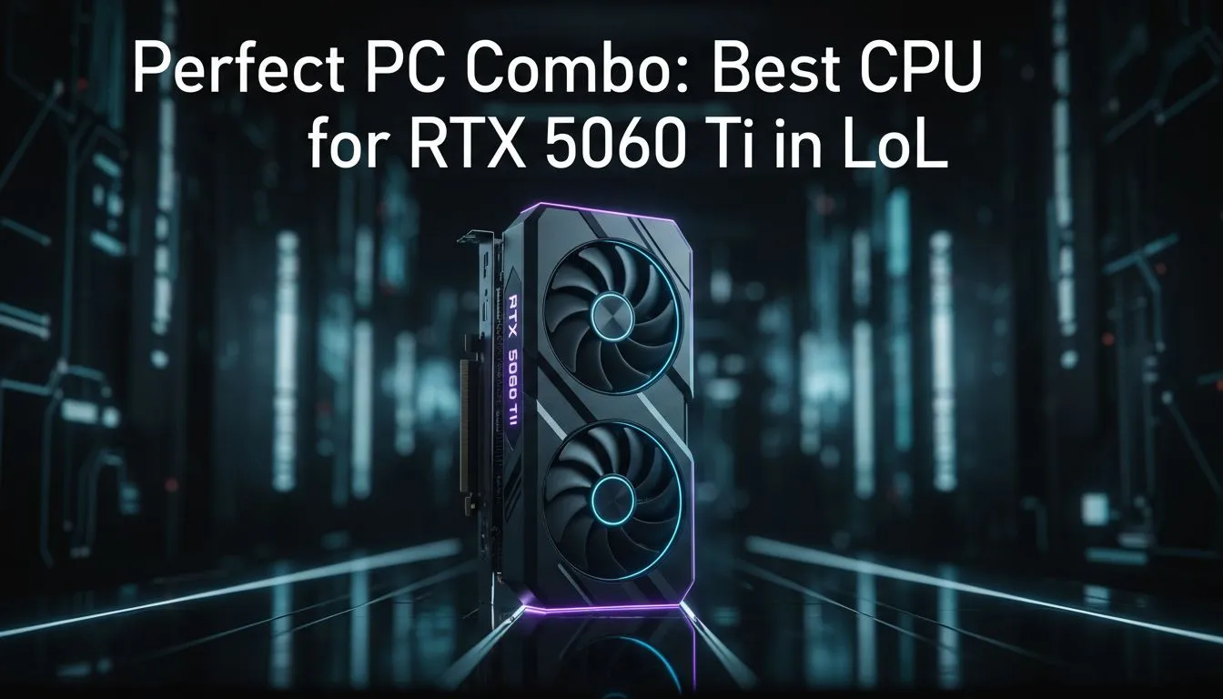 Top CPUs to Pair with RTX 5060 Ti
