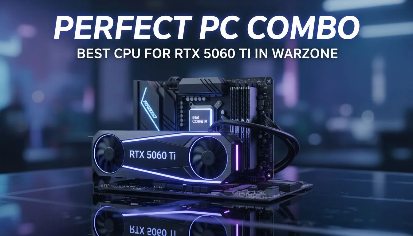 Top CPUs for RTX 5060 Ti