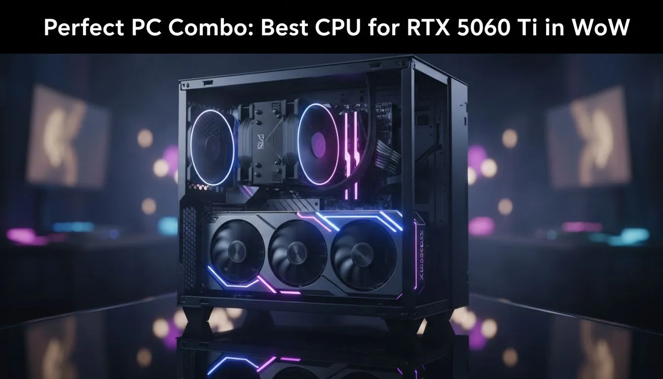 Unlock Max FPS: RTX 5060 Ti & CPU Pairing