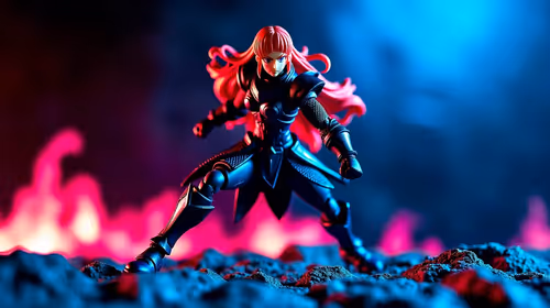 Photograph Erza Action Figure: Dynamic Pose Guide