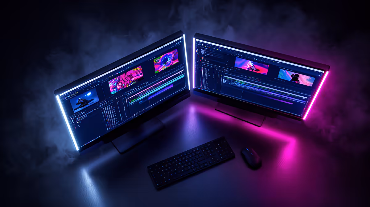 Gaming and Workstation Displays in One Build