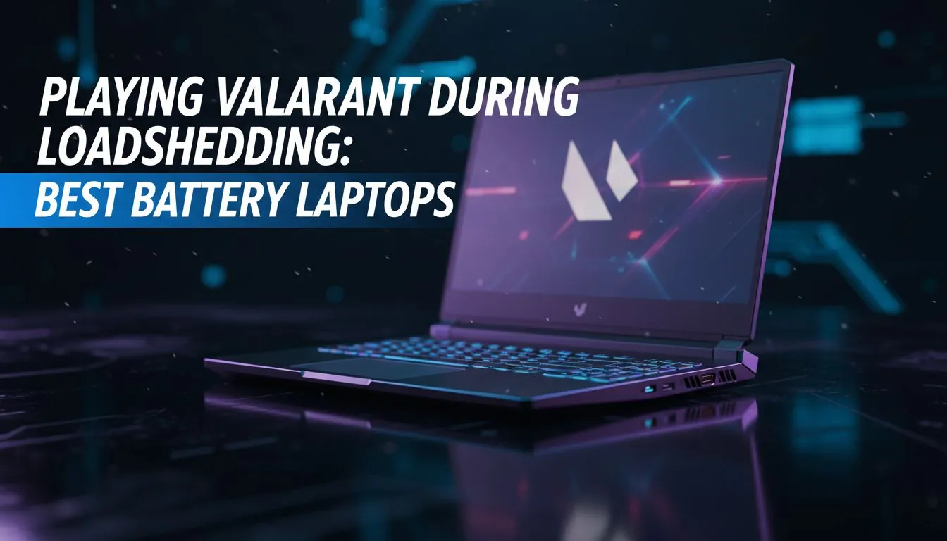 Top battery gaming laptops for Valorant