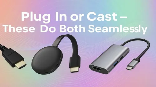 Dual-Function Wireless Chargers: Plug In & Cast Instantly