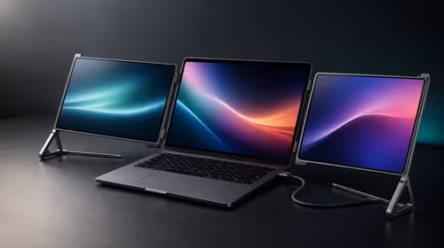 Portable Dual-Touch Workstations for SA Hybrid Offices