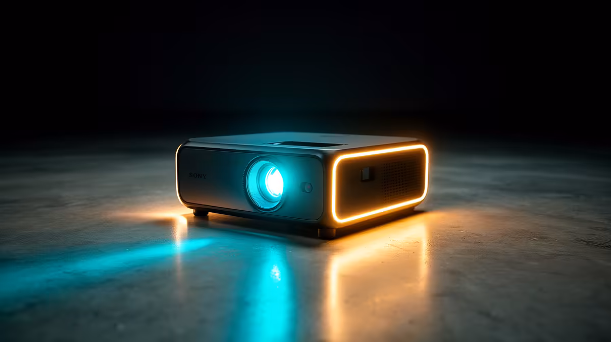 Projector Wall Setup Without Mounts