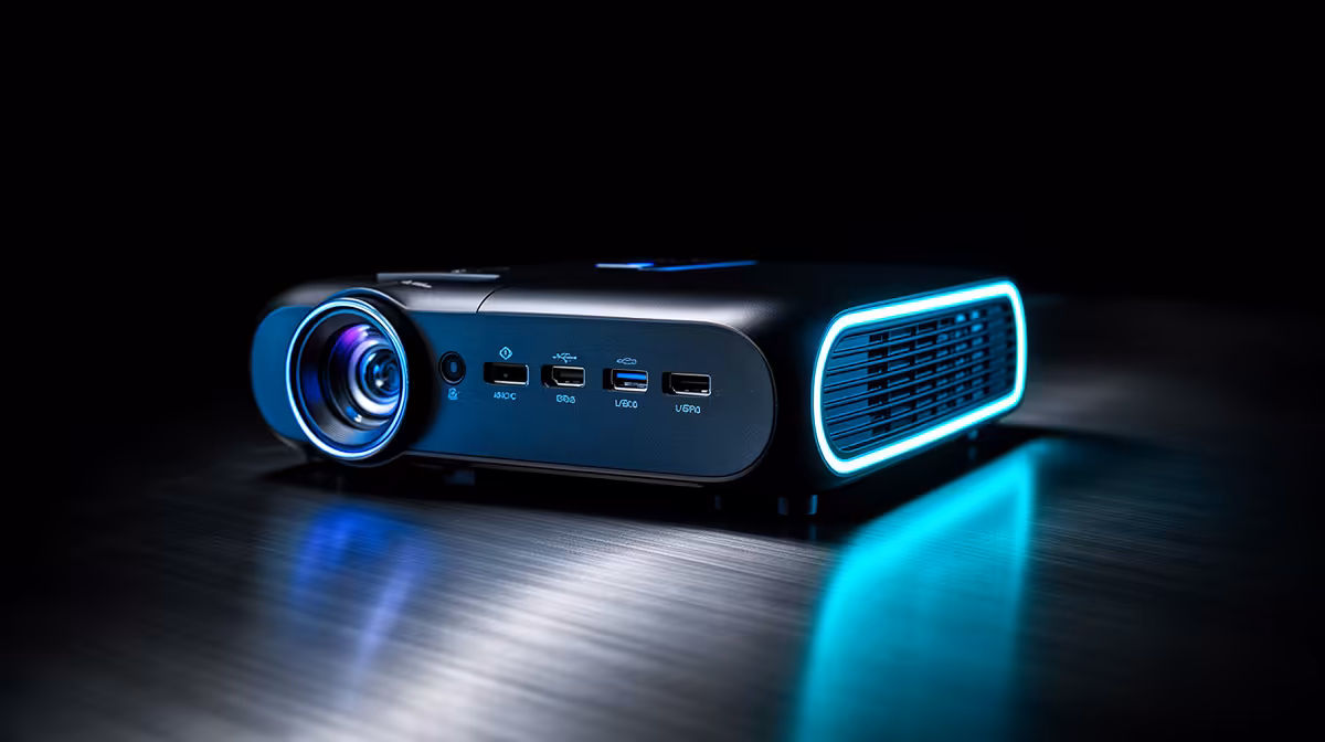 Portable Projectors for low-latency online buying signals